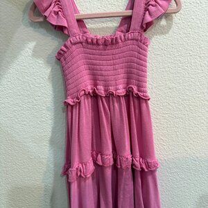 Posh Peanut X Barbie Collection Hot Pink Dress Size 3T/4T | EUC